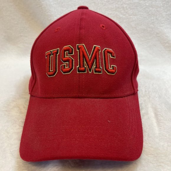 USMC‎ Rapid Dominance Red Cap L/XL Pre-owned - Picture 1 of 7